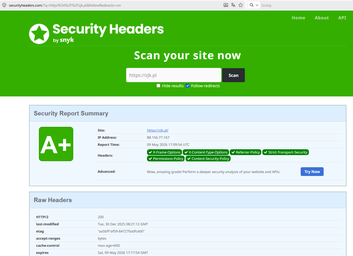 Security Headers